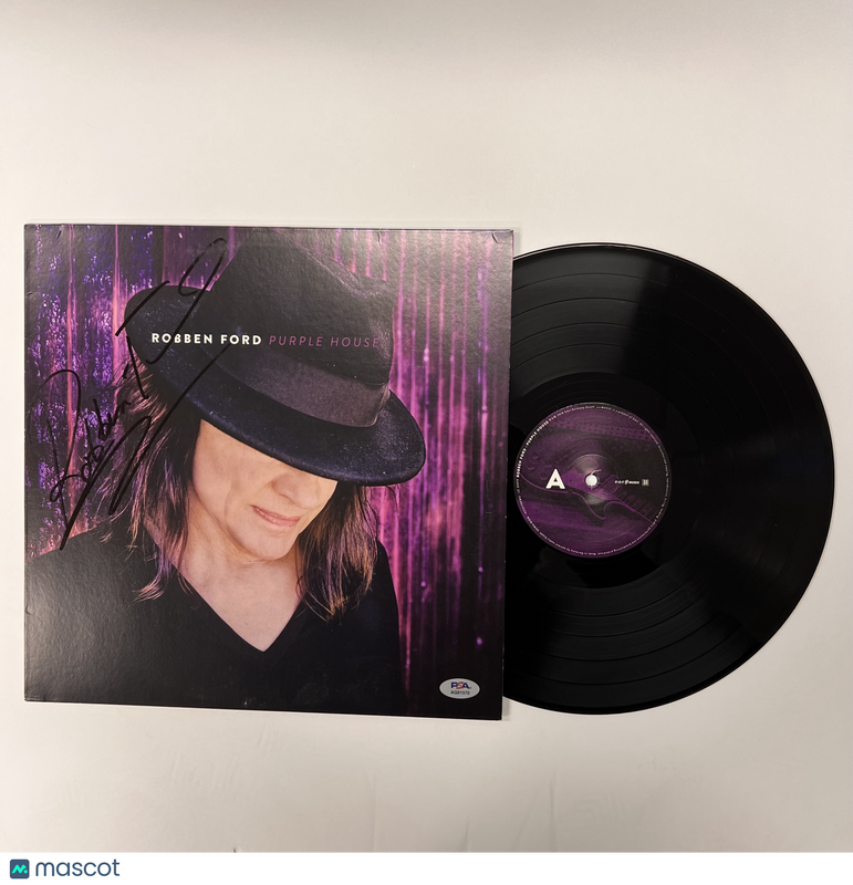Robben Ford Signed Purple House Vinyl Album PSA Autographed