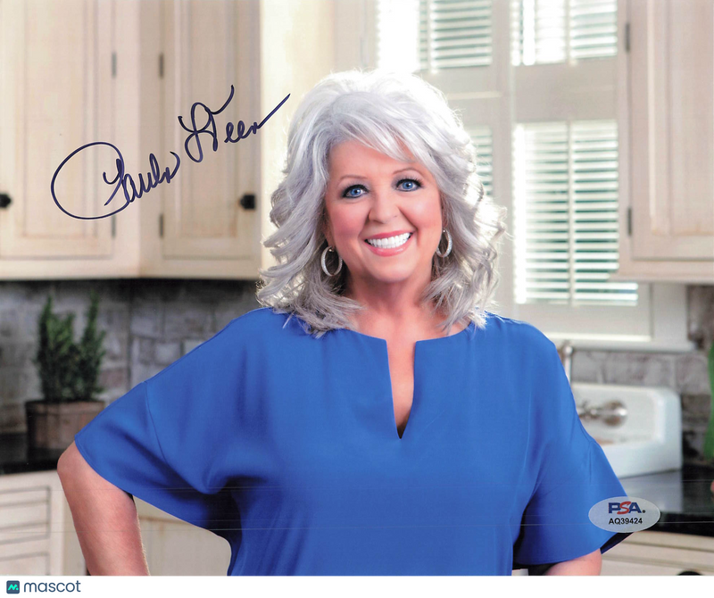 Paula Deen Signed 8x10 Photo PSA Autographed
