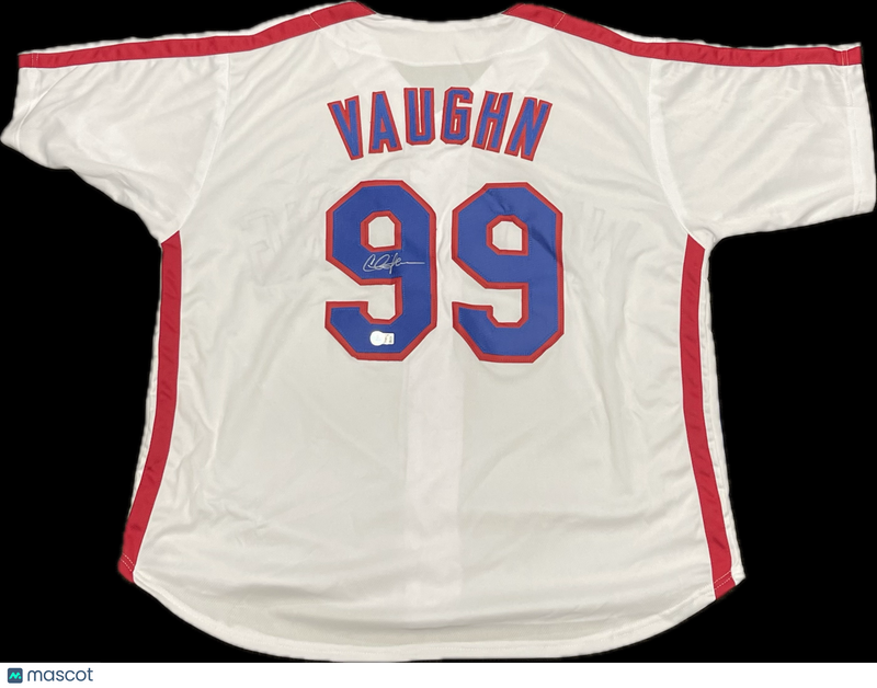 Charlie Sheen Signed Major League Wild Thing Jersey BAS