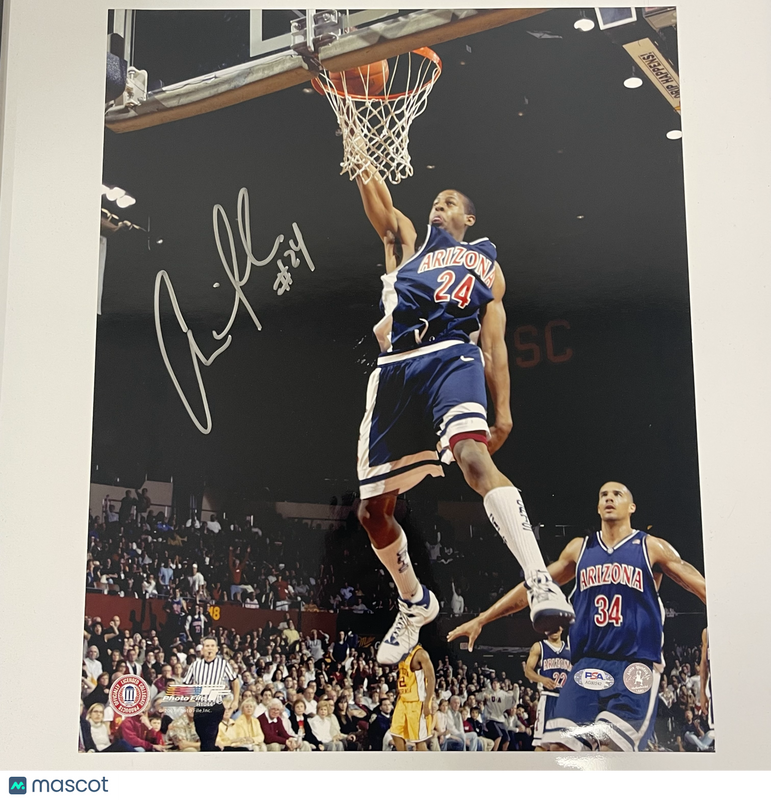 Andre Iguodala Signed 16x20 Photo PSA Arizona Wildcats