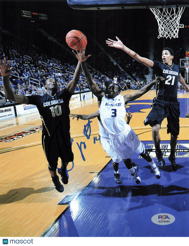 Alec Burks Signed 8x10 Photo PSA Colorado Buffaloes