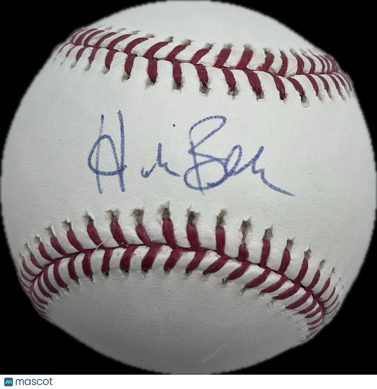 Hank Blalock Signed MLB Baseball BAS