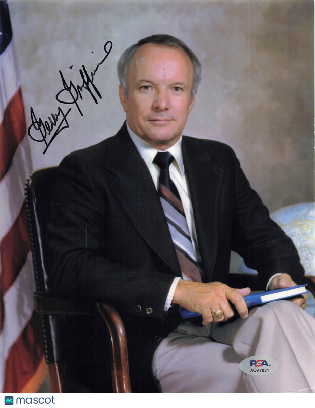 Gerald D. Griffin Signed 8x10 Photo PSA Autographed
