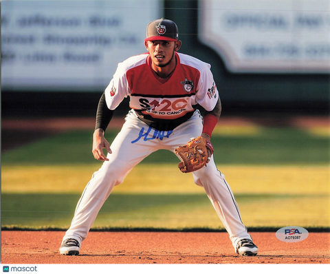Gabriel Arias Fort Wayne TinCaps Signed 8x10 Photo PSA