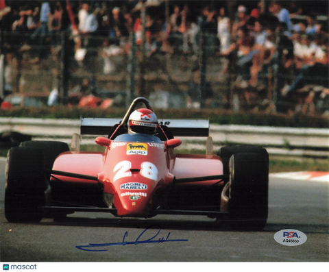 Mario Andretti Signed F1 8x10 Photo PSA Autographed