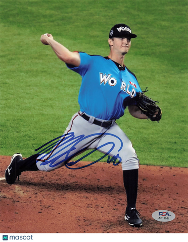 Mike Sirotka World Team Signed 8x10 Photo PSA