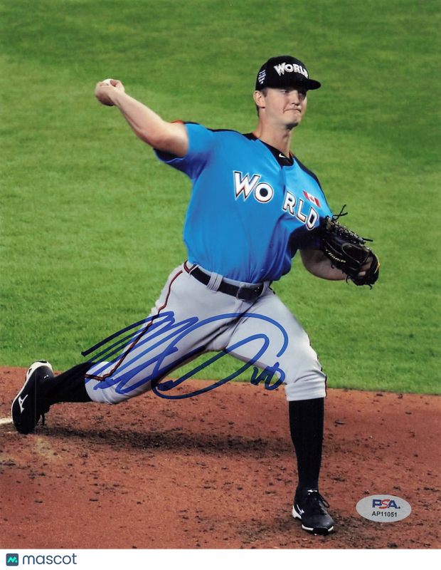 Mike Sirotka World Team Signed 8x10 Photo PSA