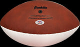 Zavion Thomas Chicago Bears Signed Football PSA Autographed