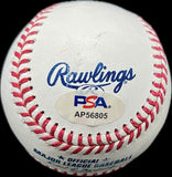 Logan Webb signed baseball PSA/DNA autographed Giants