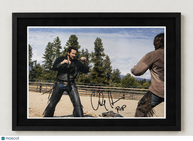 Cole Hauser Signed 11x14 Framed Photo Yellowstone PSA Autographed