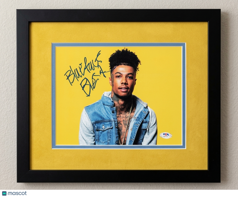 Blueface Signed 8x10 Custom Framed Photo PSA Autographed