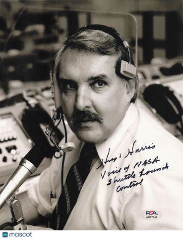 Hugh Harris Signed 8x10 Photo PSA Autographed