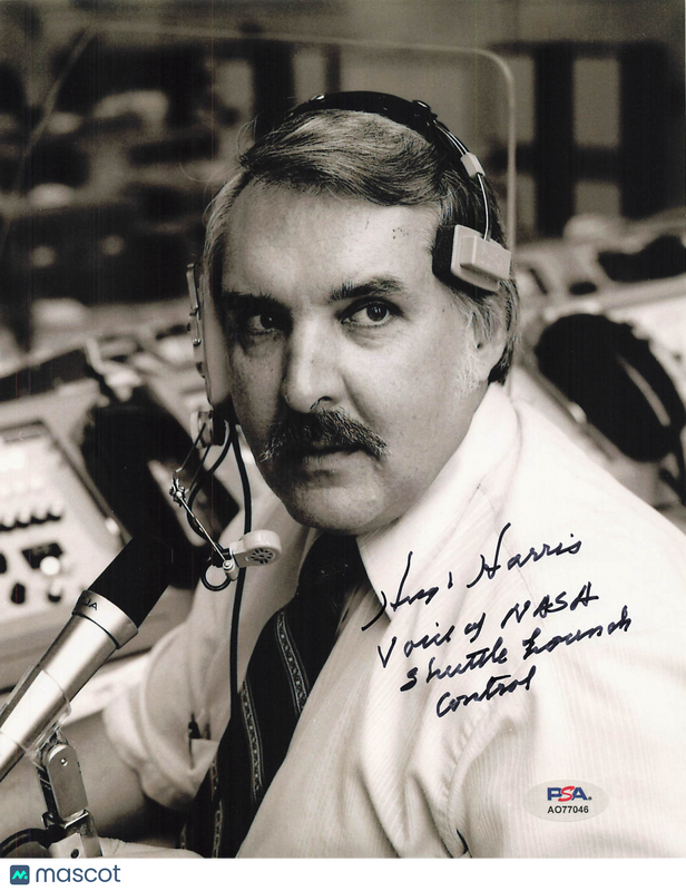 Hugh Harris Signed 8x10 Photo PSA Autographed