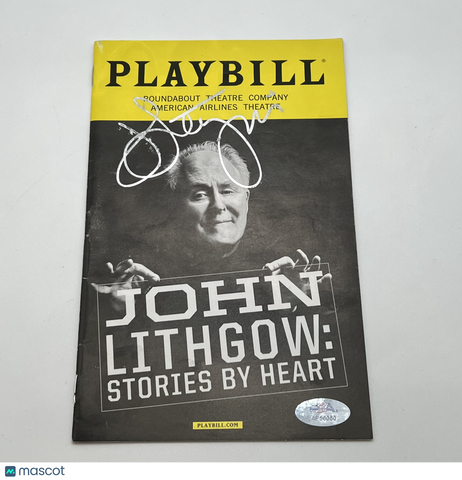 John Lithgow Signed PLAYBILL PSA/DNA Autographed Actor
