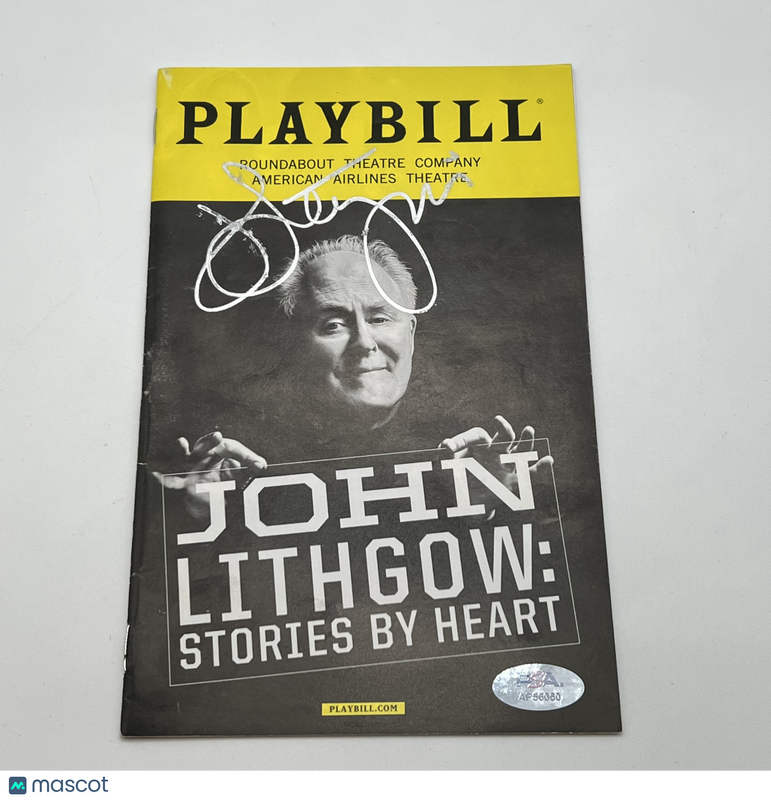 John Lithgow Signed PLAYBILL PSA/DNA Autographed Actor