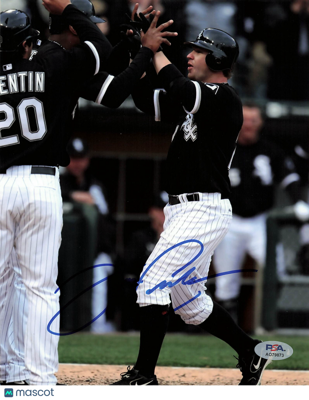 Joe Crede Chicago White Sox Signed 8x10 Photo PSA