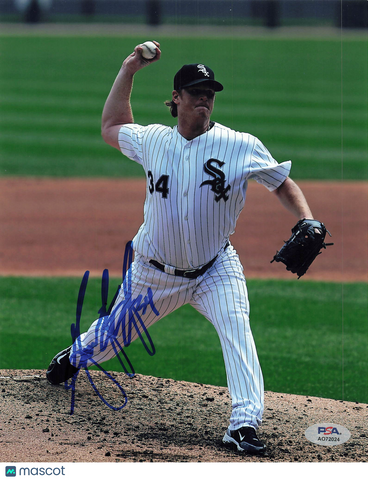 Gavin Floyd Chicago White Sox Signed 8x10 Photo PSA