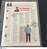 Jason Kidd Signed Sports Illustrated Newspaper PSA Autographed New York Knicks