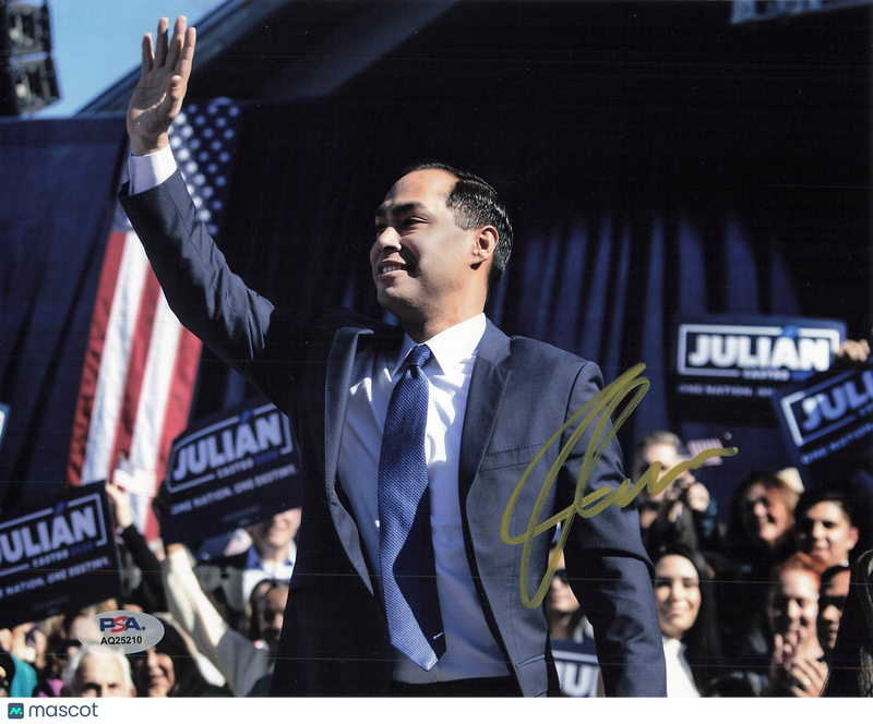 Julian Castro Signed 8x10 Photo PSA Autographed