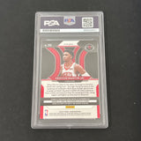 2020-21 Panini Prizm Red #265 Kenyon Martin Jr. signed card PSA Rockets