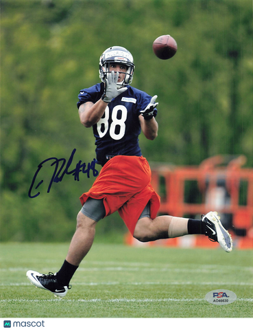 Evan Rodriguez Signed Chicago Bears Football 8x10 Photo PSA Autographed