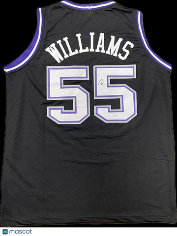 Jason Williams Signed Jersey PSA Sacramento Kings Autographed