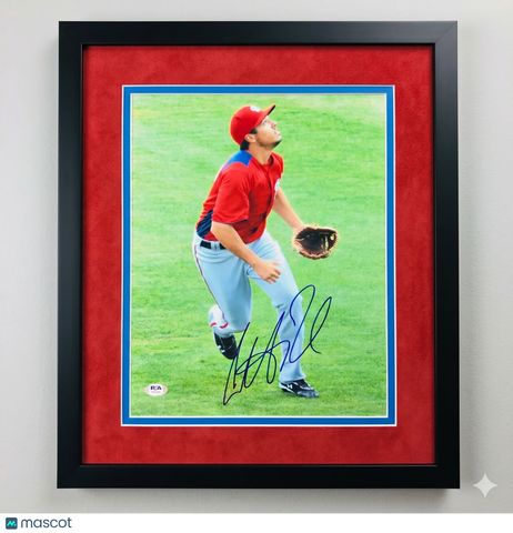 Anthony Rendon Washington Nationals Signed 11x14 Custom Framed Photo PSA