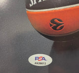 Luka Doncic Signed Custom Framed Los Angeles Lakers Basketball Photo PSA