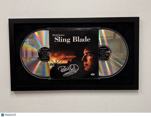 Billy Bob Thornton Signed Movie LaserDisc Custom Framed PSA/DNA Auto Sling Blade
