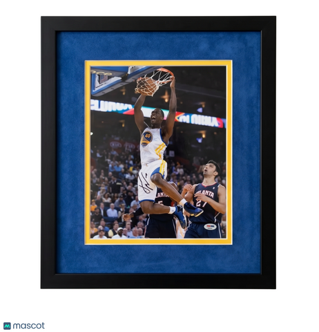 Harrison Barnes Golden State Warriors Signed 11x14 Custom Framed Photo PSA