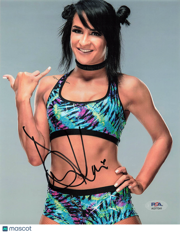 Dakota Kai Signed Wrestling 8x10 Photo PSA Autographed