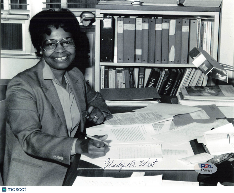 Gladys West Signed 8x10 Photo PSA Autographed