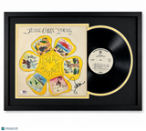 Jesse Colin Young Signed Together Custom Framed Vinyl Album PSA