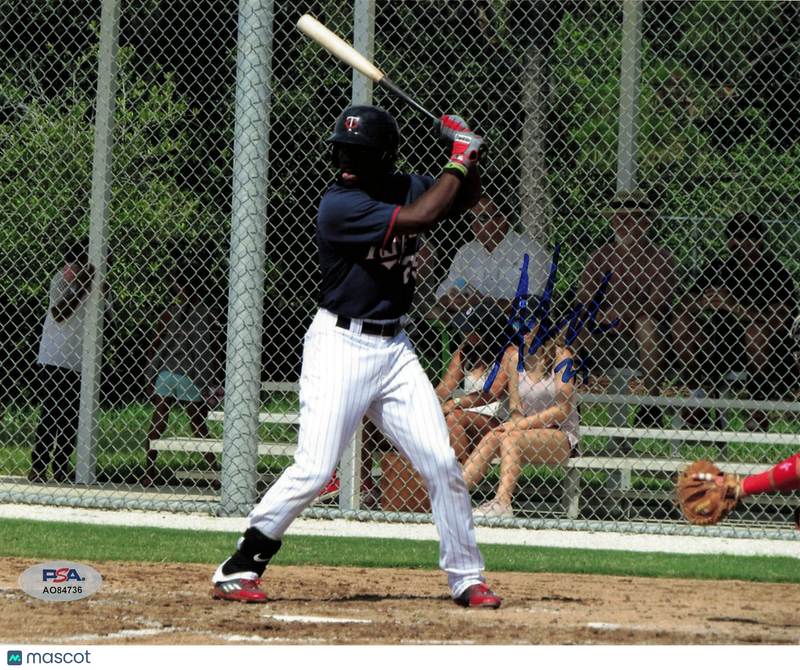 Akil Baddoo Minnesota Twins Signed 8x10 Photo PSA