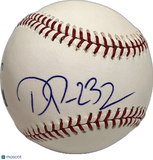 Justin Dunn Signed Baseball MLB BAS Autographed
