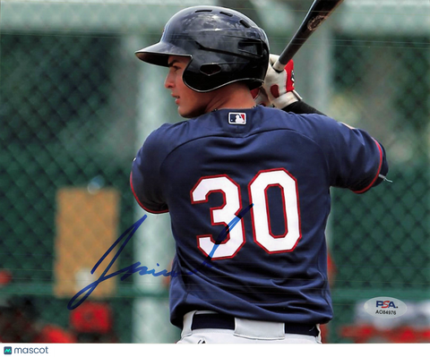 Jose Miranda Minnesota Twins Signed 8x10 Photo PSA