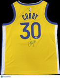 Stephen Curry Signed Jersey PSA Golden State Warriors Autographed