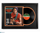 Robert Cray Signed Who's Been Talkin Custom Framed Vinyl Album PSA Auth