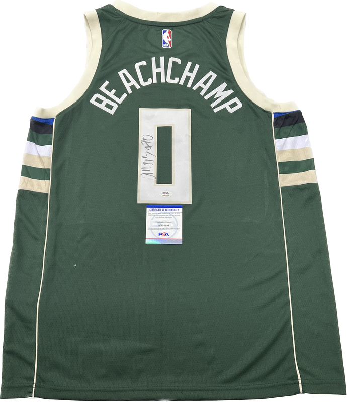 Marjon Beachchamp signed jersey PSA/DNA Milwaukee Bucks Autographed