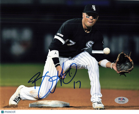 Ryan Goins Chicago White Sox Signed 8x10 Photo PSA