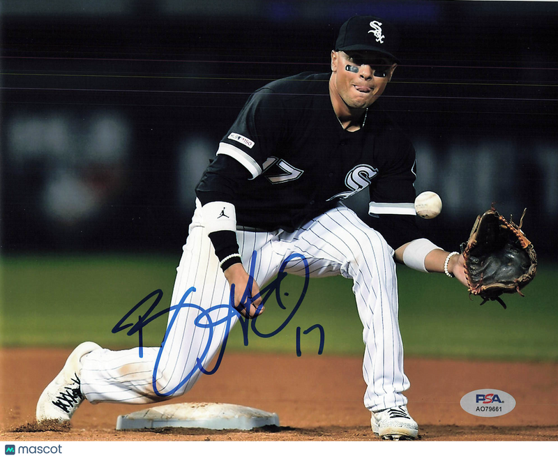 Ryan Goins Chicago White Sox Signed 8x10 Photo PSA
