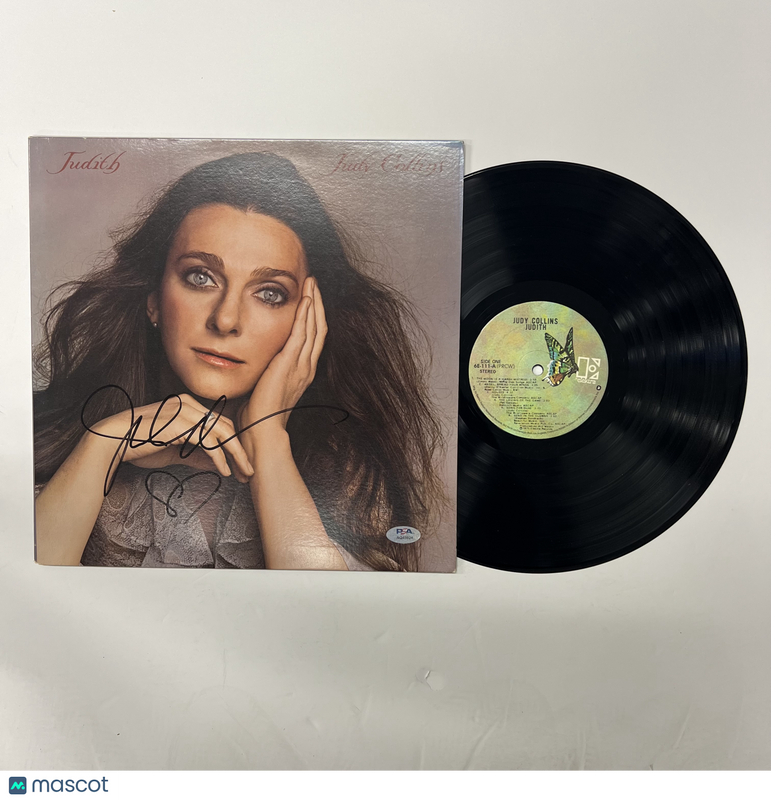 Judy Collins Signed Judith Vinyl Album PSA Autographed