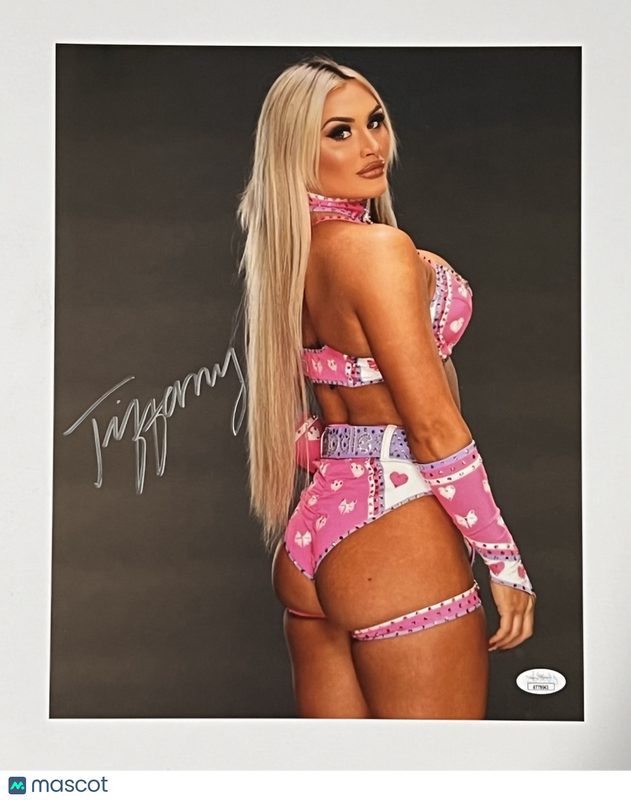 Tiffany Stratton Signed Wrestling 11x14 Photo JSA Autographed