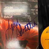 John Sebastian Signed Welcome Back Customed Framed Vinyl PSA Album Auth