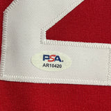 Rick Barry Signed Jersey PSA Roselle Park High School Autographed