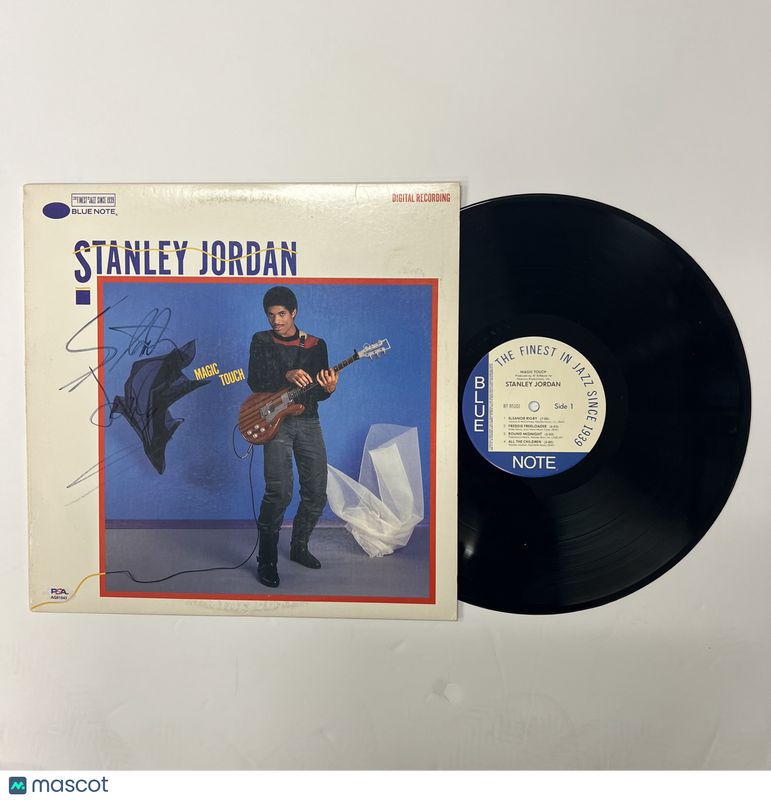 Stanley Jordan Signed Magic Touch Vinyl Album PSA Autographed