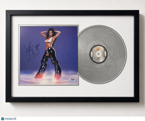 Katy Perry Signed 143 Vinyl Album Custom Framed PSA Autographed