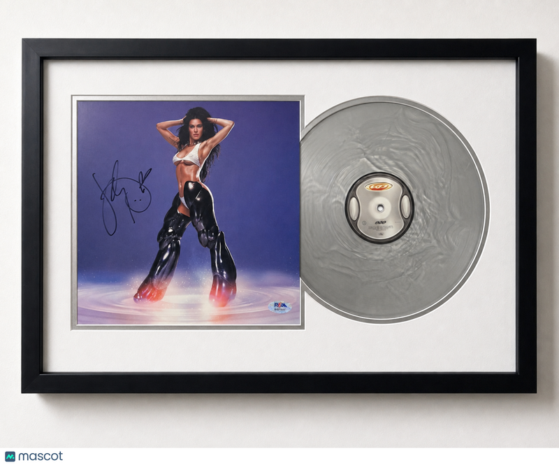 Katy Perry Signed 143 Vinyl Album Custom Framed PSA Autographed