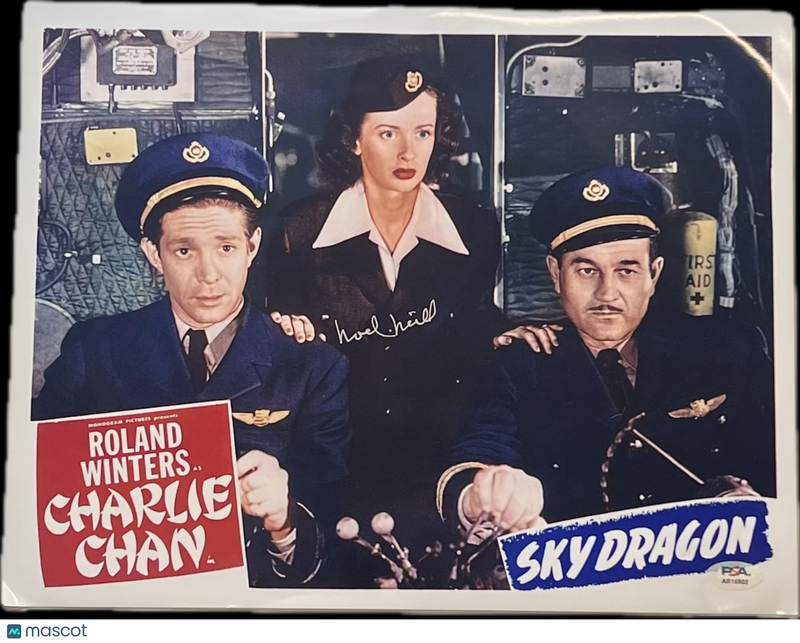 Noel Neil Signed 11x14 Photograph Sky Dragon PSA Autographed