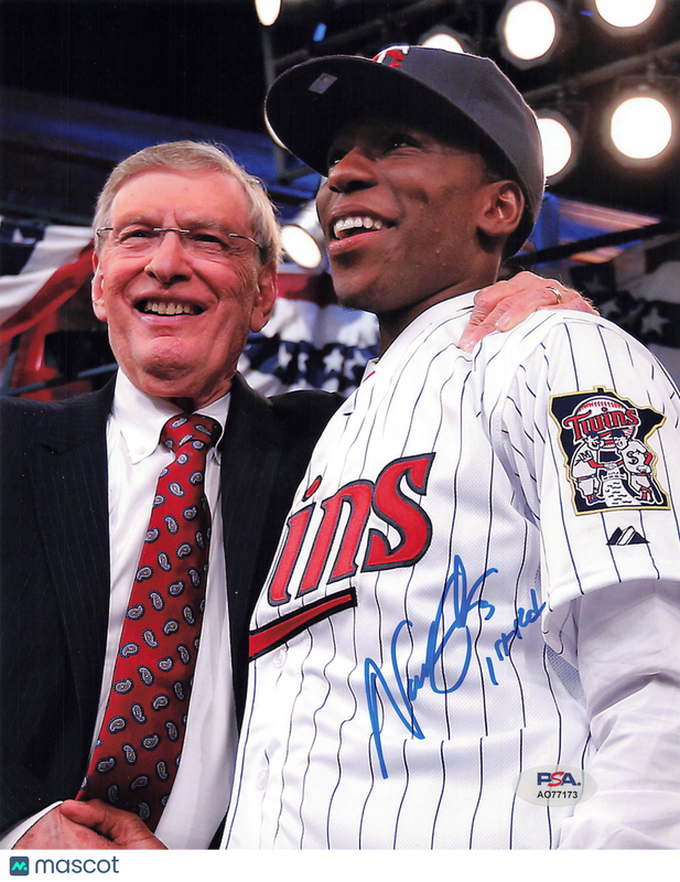 Nick Gordon Signed 8x10 Photo PSA Minnesota Twins